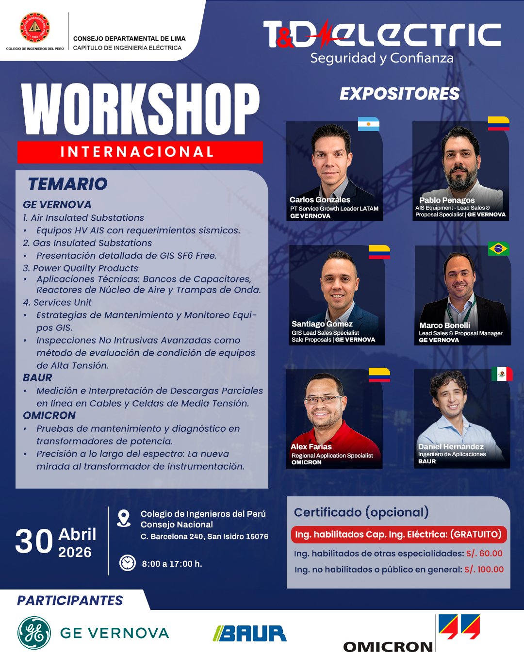 WORKSHOP INTERNACIONAL
